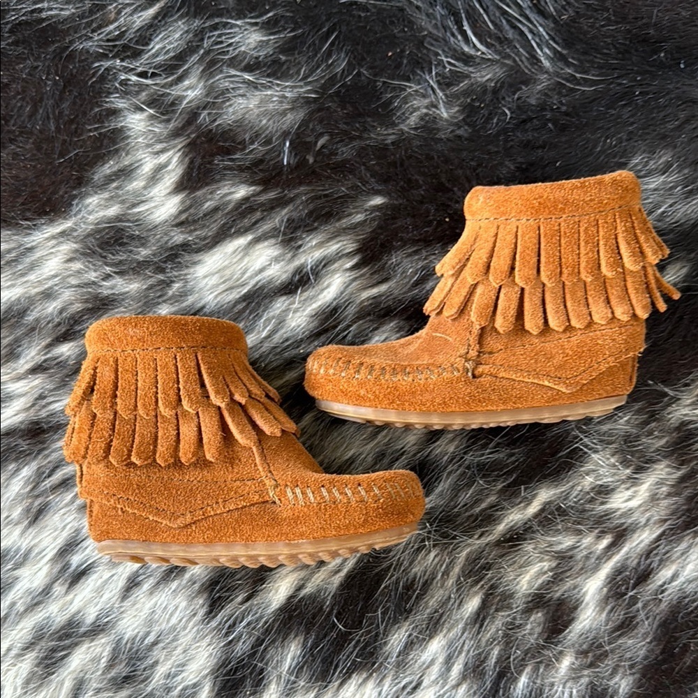 Baby Girls Minnetonka Moccasins